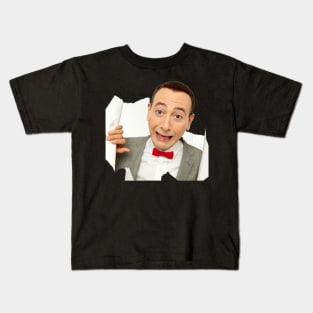 Pee Wee Herman Eccentric Exposure Kids T-Shirt